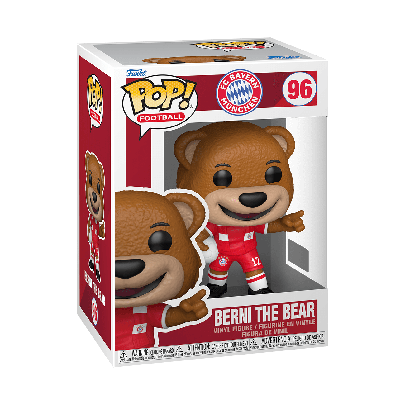 Funko - POP! - Soccer - Berni the Bear Vinyl