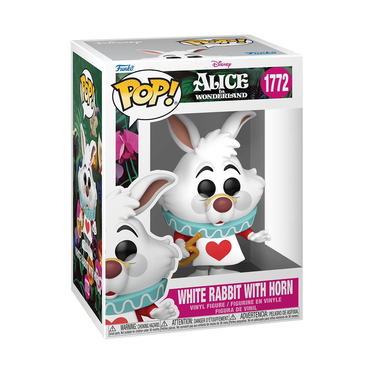 Funko POP! Disney Alice in Wonderland White Rabbit with Horn #1772