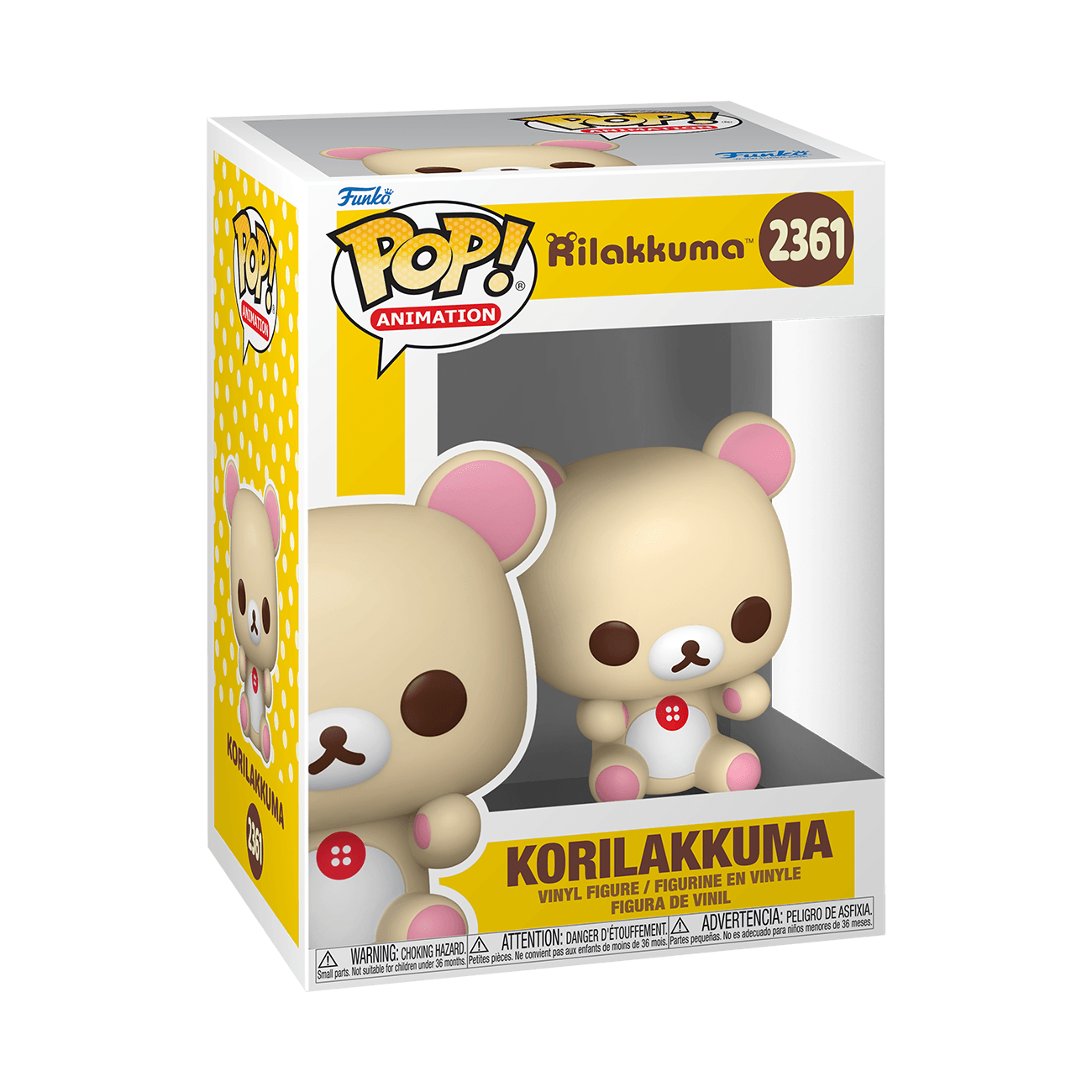 Funko POP! Anime Rilakkuma Korilakkuma #2361 Vinylfigur