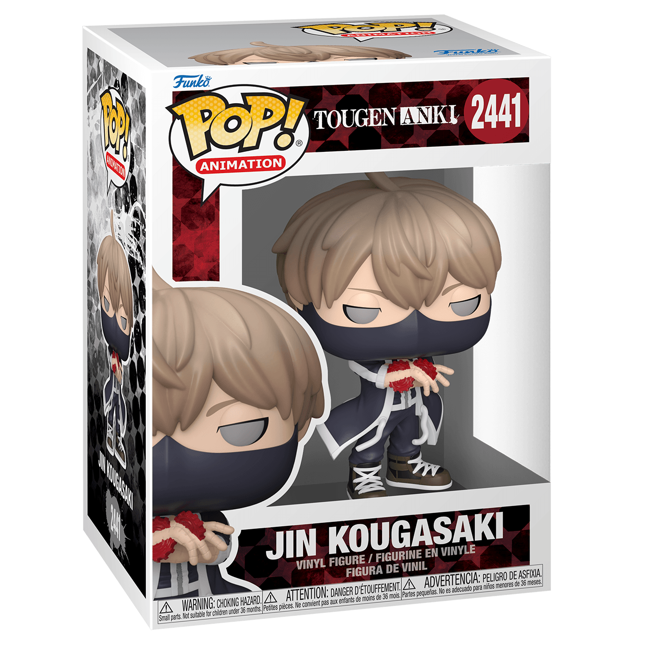 Funko POP! Anime Tougen Anki Jin Kougasaki Vinylfigur sortiert 