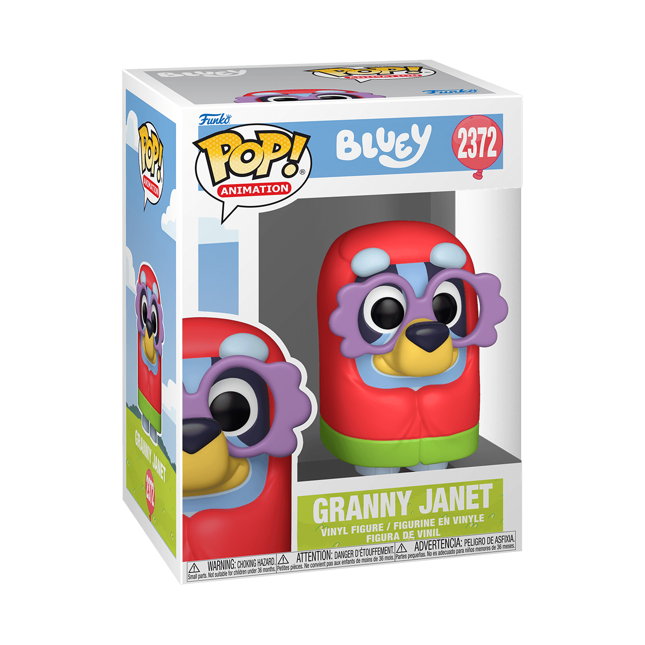 Funko POP! Animation Bluey Granny Janet Vinyl-Sammelfigur 2372