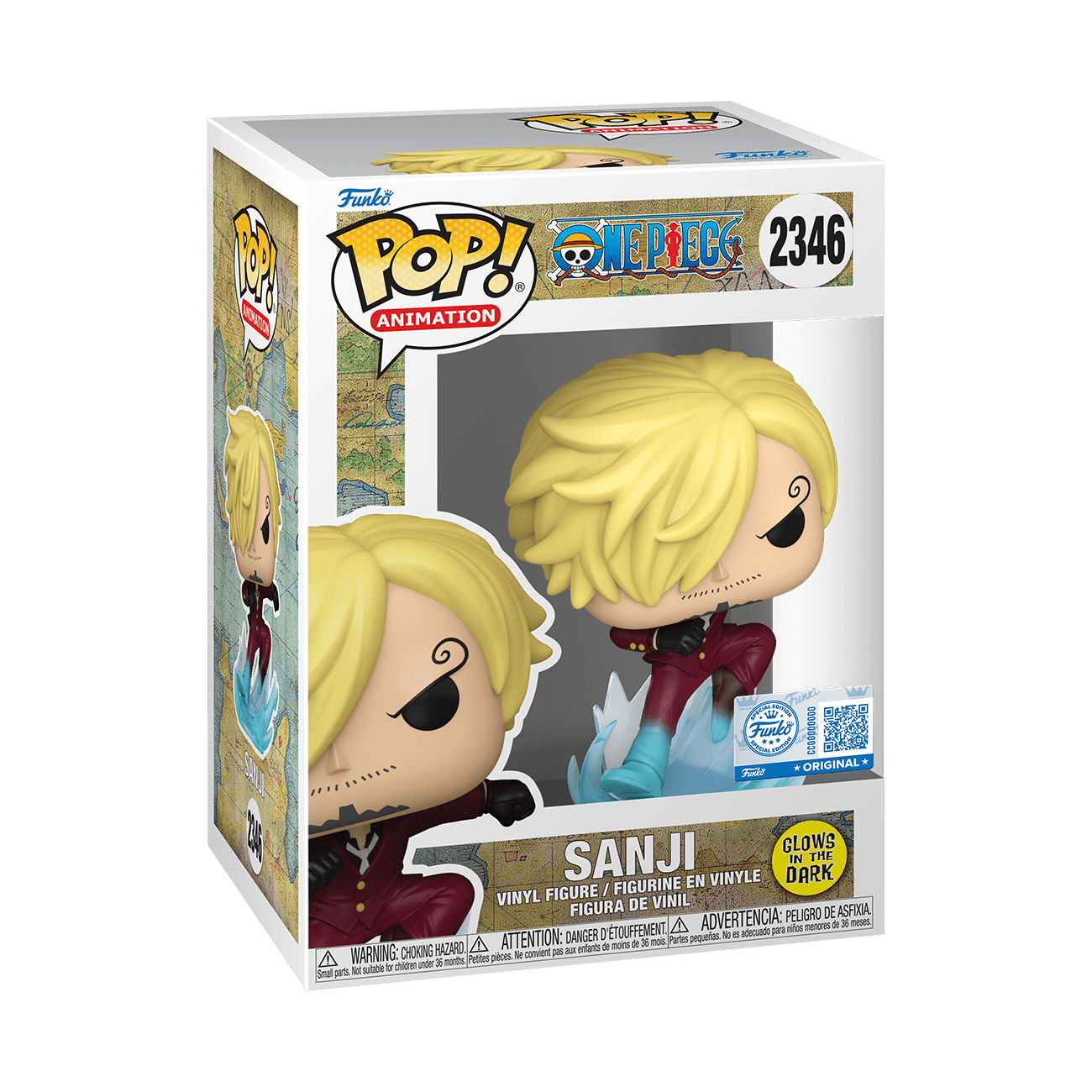 Funko POP! One Piece Sanji (Glow)