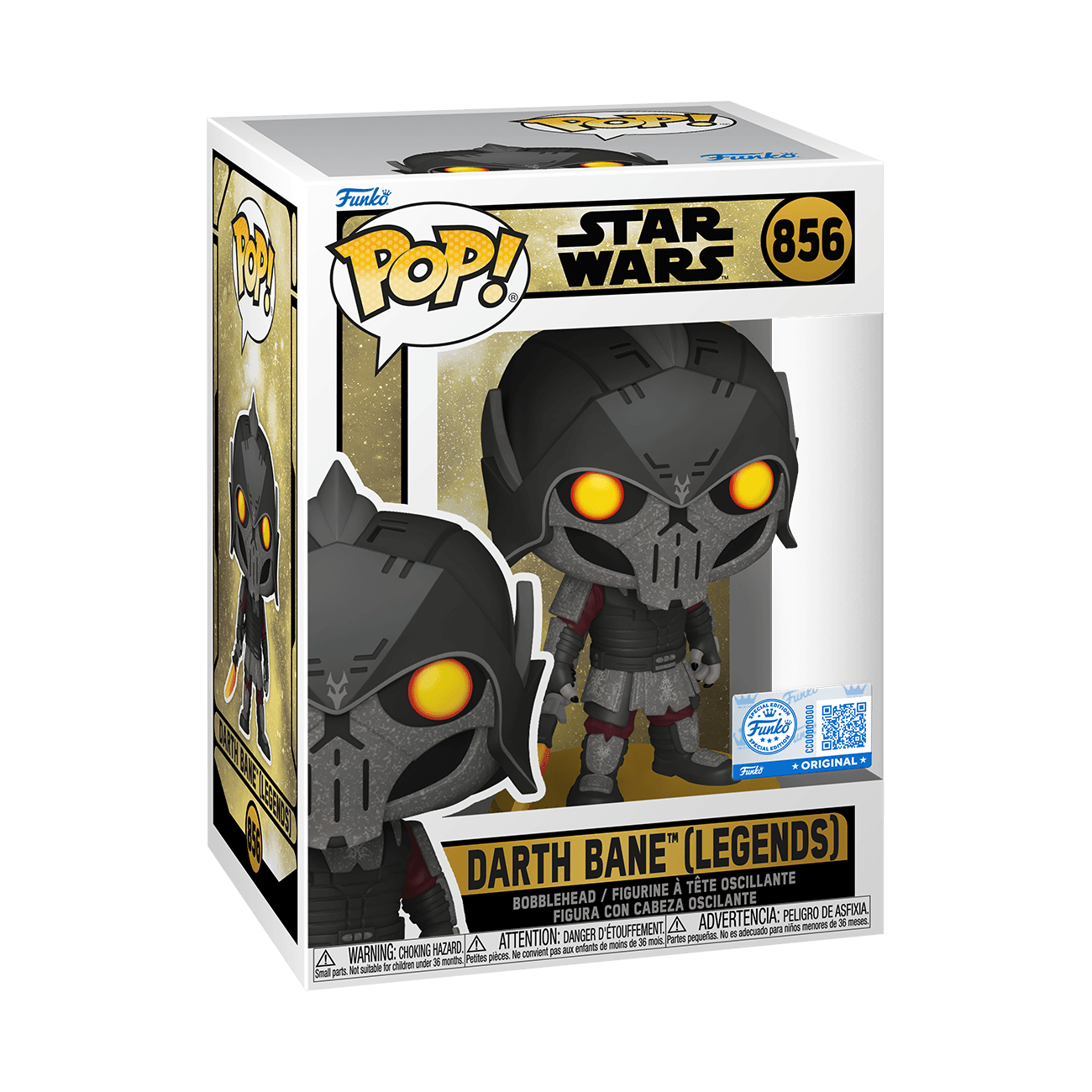 Funko POP! – Star Wars – Darth Bane (Legends) – Vinyl-Sammelfigur