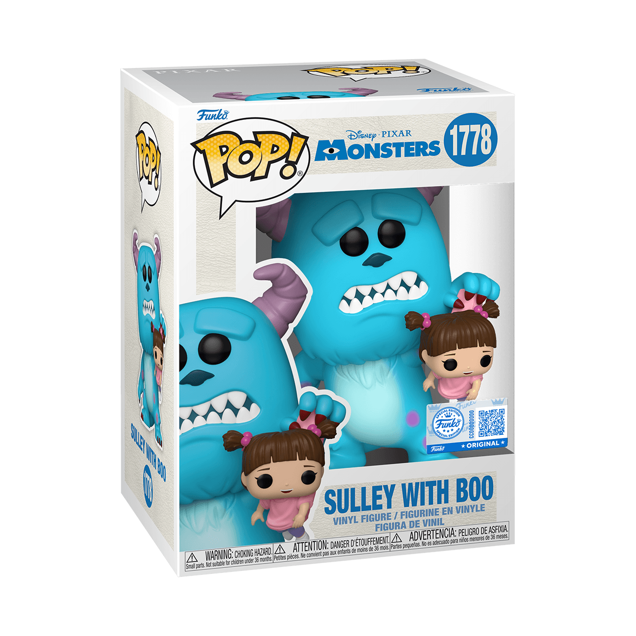 Funko POP! Disney Pixar Monsters Inc. Sulley with Boo Vinylfigur