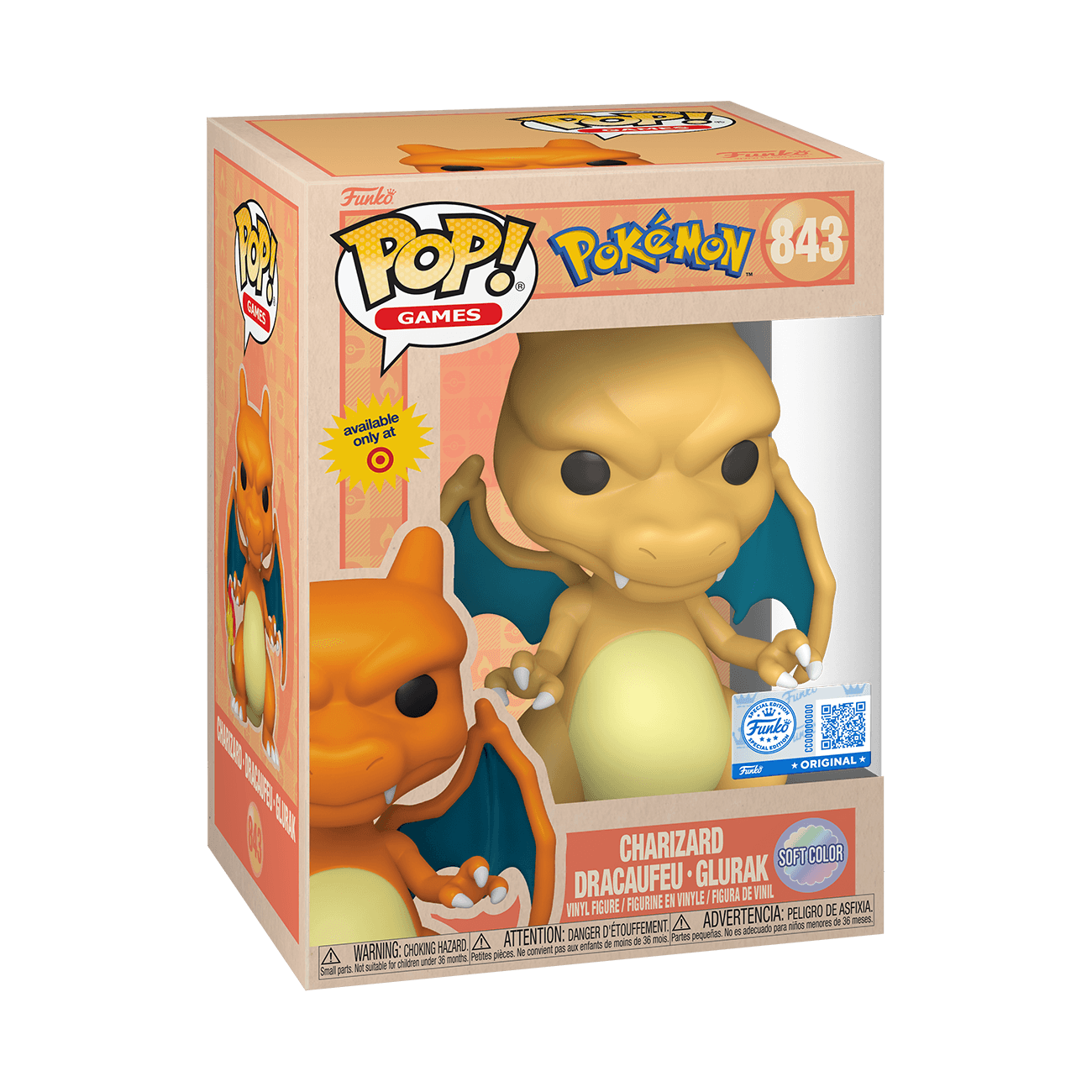 Funko POP! Pokémon Charizard Soft Color