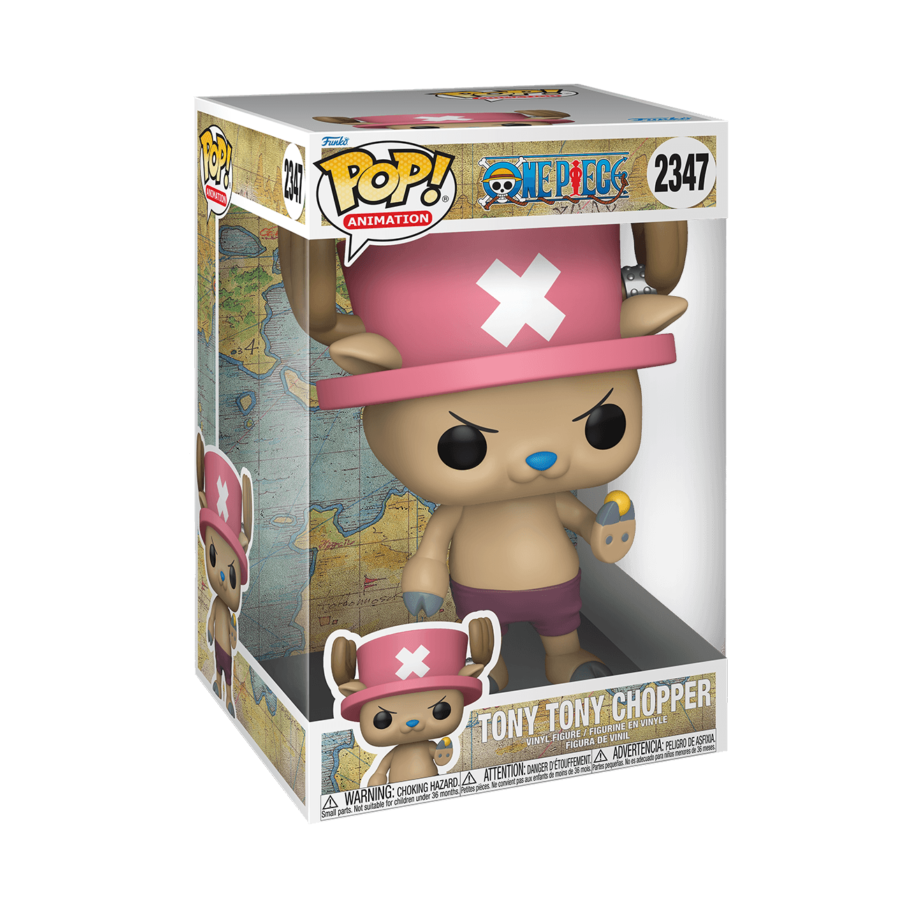 Funko Pop! Jumbo One Piece Tony Tony Chopper 10 Zoll Vinyl-Sammelfigur 2347