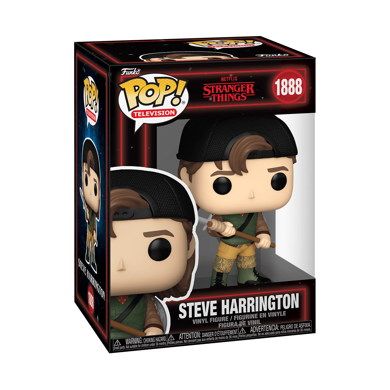 Funko POP! Television Stranger Things Steve Harrington mit Speer