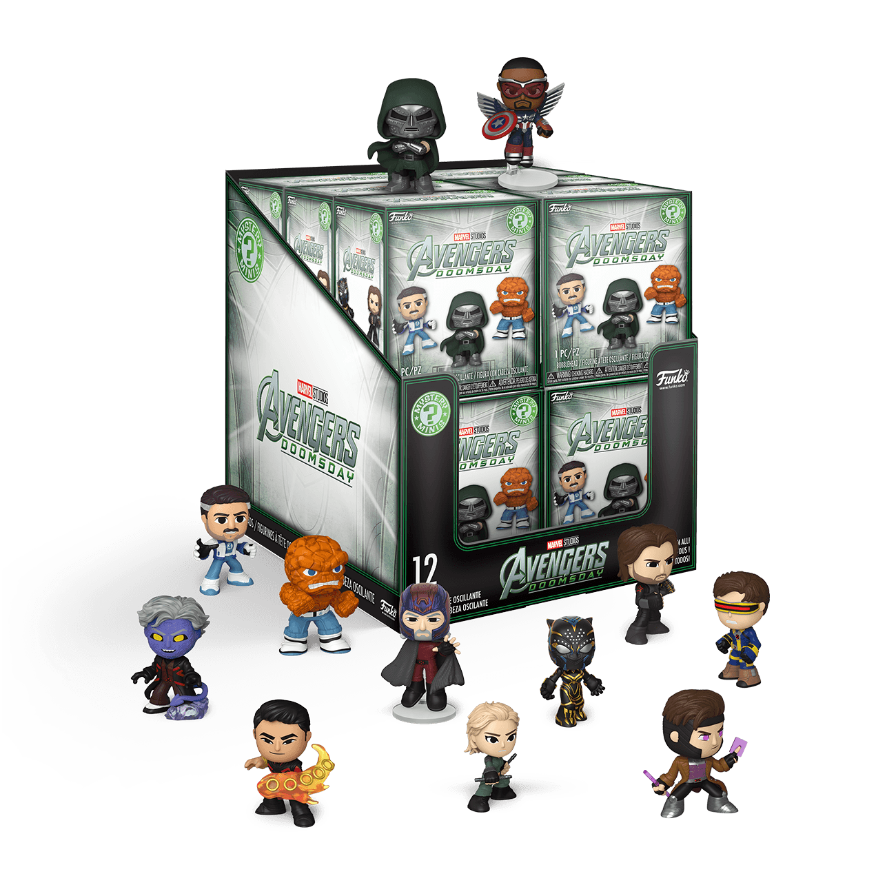 Funko Mystery Minis Marvel Avengers: Doomsday Blind Box Einzelfigur sortiert, keine Auswahl