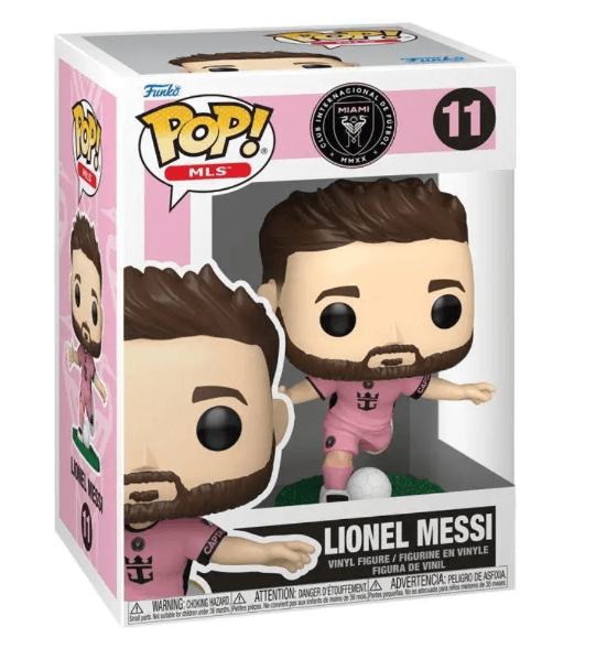 Funko - POP! - MLS: Inter Miami – Lionel Messi (Pink Kit) Vinyl