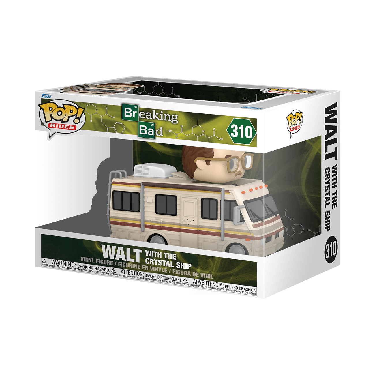 Funko POP! Rides Breaking Bad Walt mit Crystal Ship Vinylfigur Nr. 310