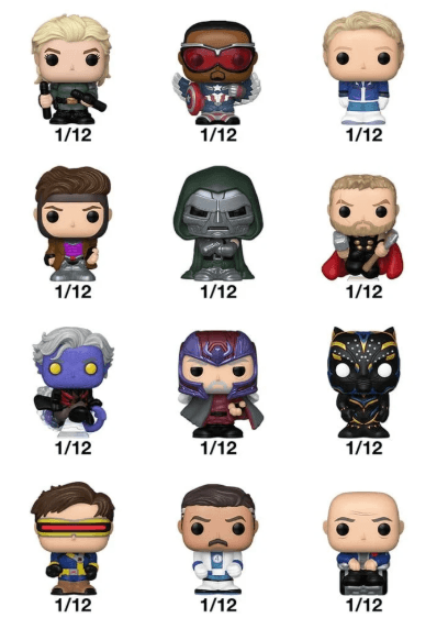 Funko Bitty POP! Marvel Avengers: Doomsday Mystery Einzelfigur sortiert, keine Auswahl