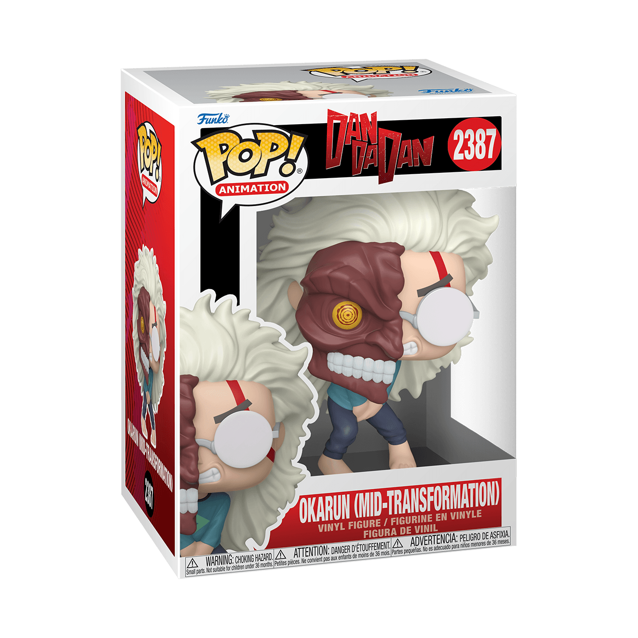 Funko Pop! Anime Dandadan Okarun Mid-Transformation Vinyl-Sammelfigur 2387