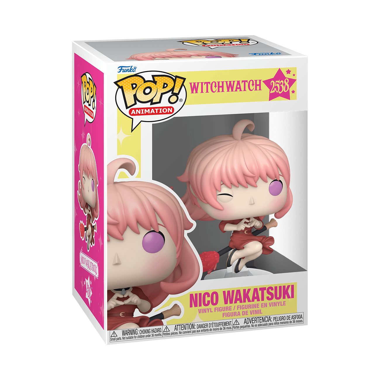 Funko POP! Animation Witch Watch Nico Wakatsuki Vinyl-Sammelfigur ca. 11,4 cm, Chase möglich