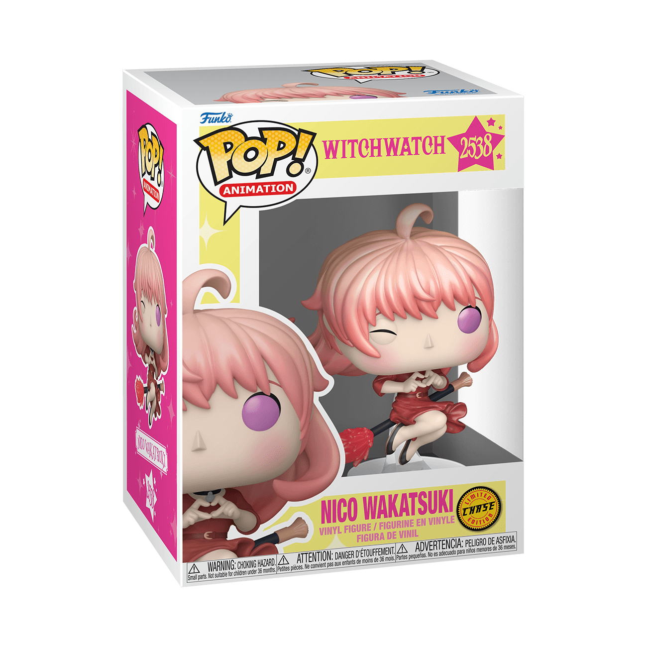 Funko POP! Animation Witch Watch Nico Wakatsuki Vinyl-Sammelfigur ca. 11,4 cm, Chase möglich