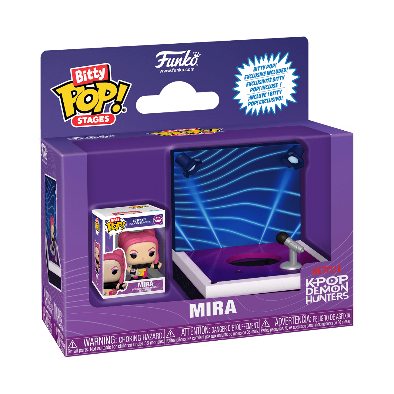 Funko Bitty POP! Stages KPop Demon Hunters Mira How It’s Done Vinylfigur