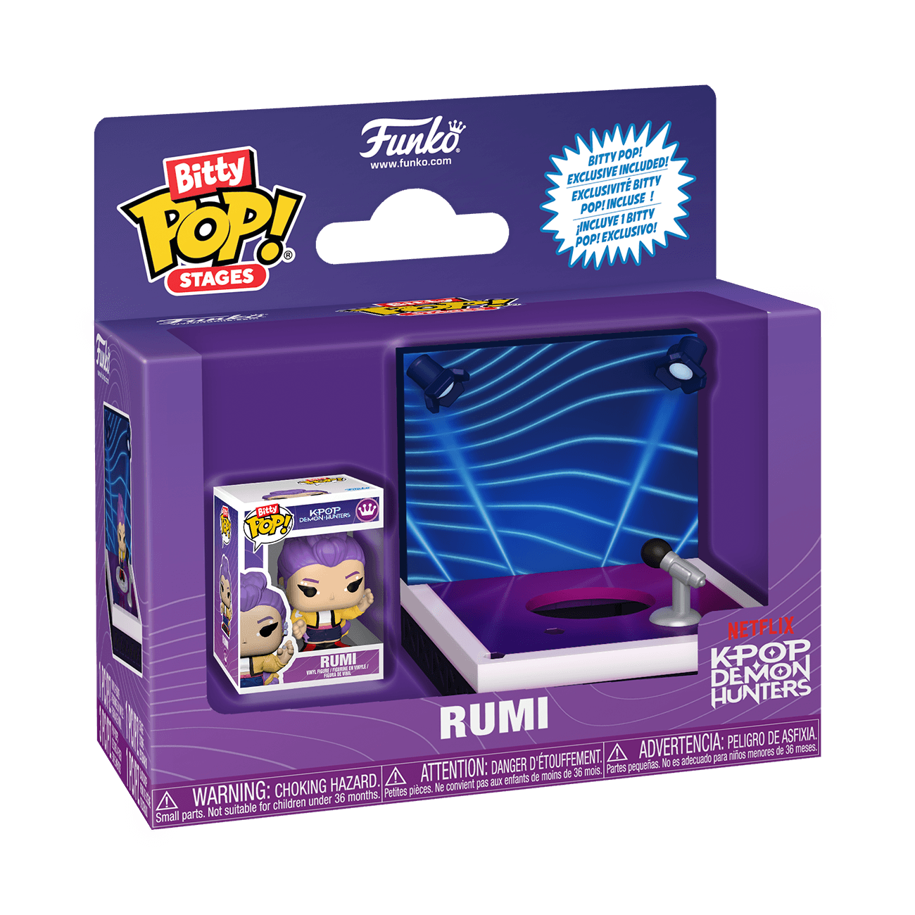 Funko Bitty POP! Stages KPop Demon Hunters Rumi How It’s Done Vinylfigur