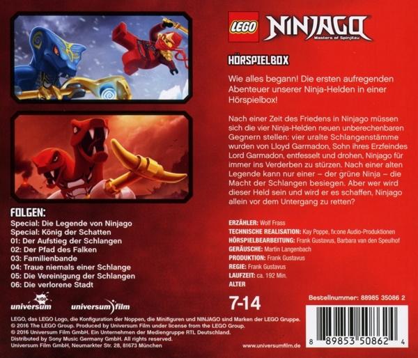 Produktbild LEGO Ninjago Hörspielbox 1 3 von 3