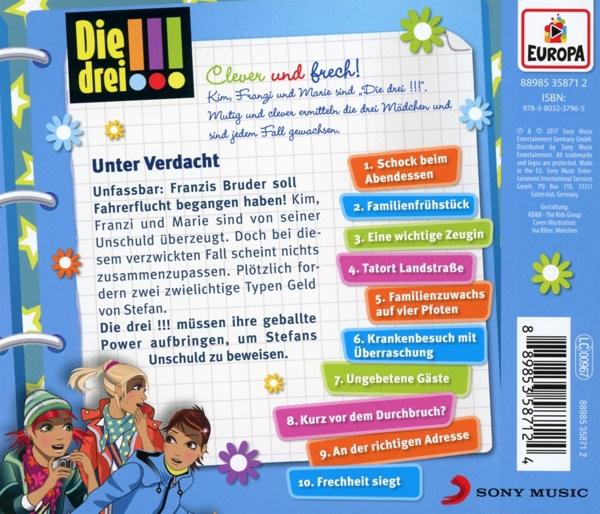 Produktbild 047/Unter Verdacht 3 von 3