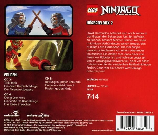 Produktbild LEGO Ninjago Hörspielbox 2 3 von 3