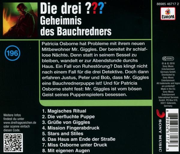 Produktbild 196/Geheimnis des Bauchredners 3 von 3