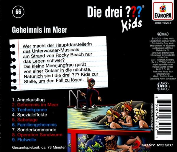Produktbild 066/Geheimnis im Meer 3 von 3