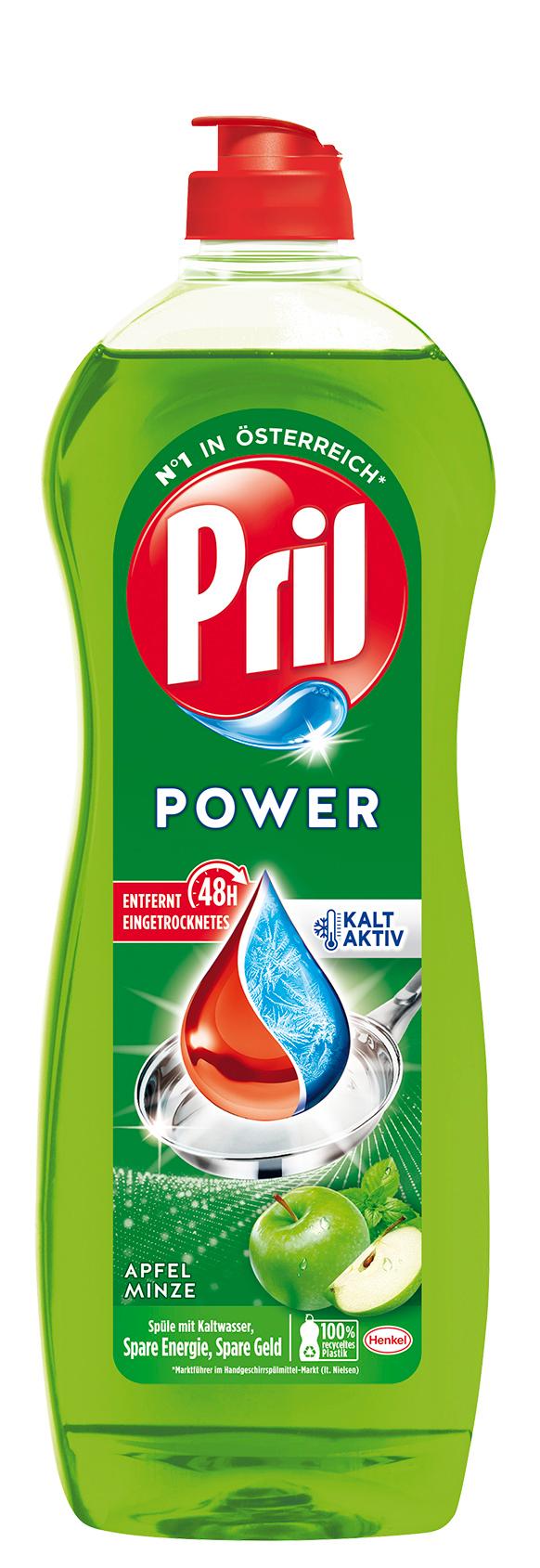 Pril Apfel&Minze Handgeschirrspülmittel.