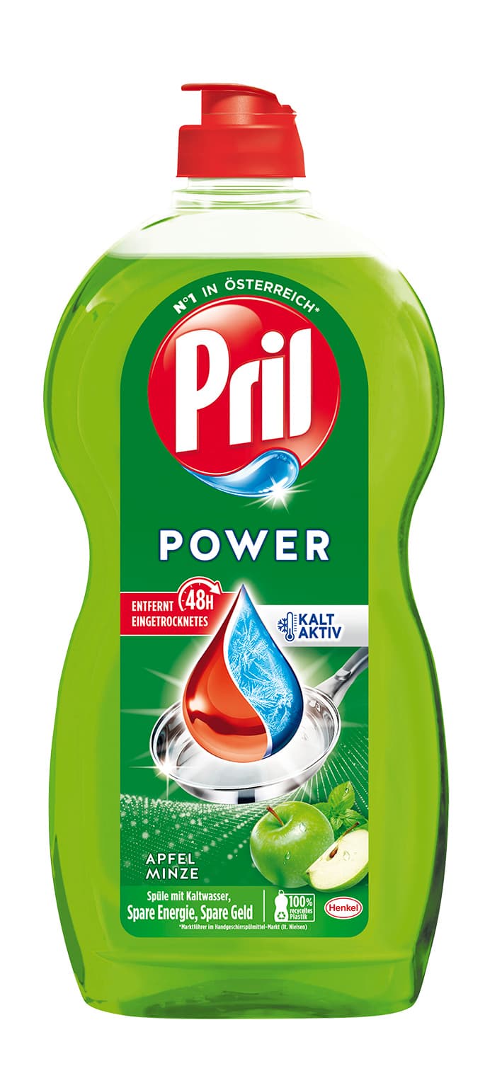 Pril Spülmittel Power Apfel & Minze