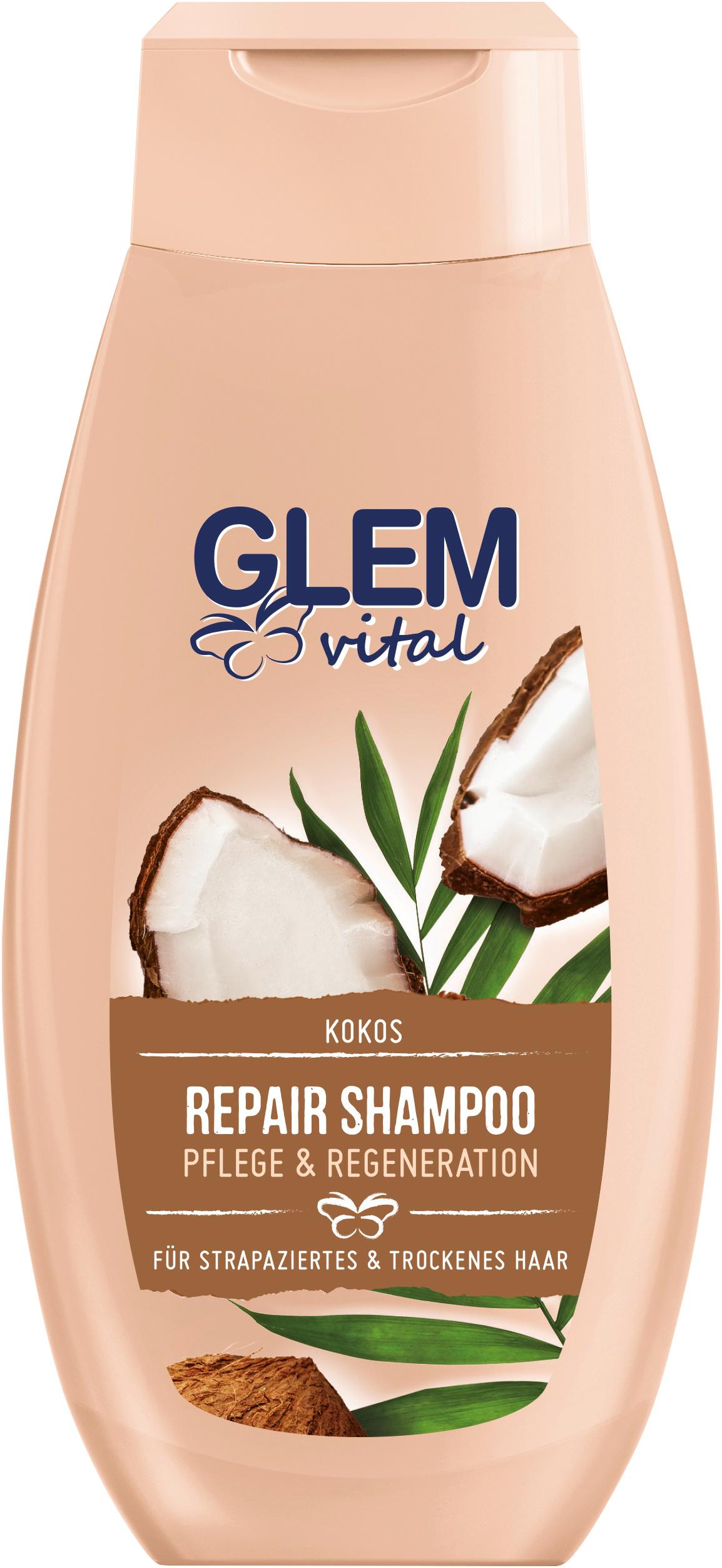 Schwarzkopf GLEM vital Repair Shampoo Sheabutter&Kokos