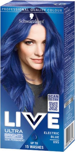 Schwarzkopf LIVE Ultra Brights 95 Electric Blue