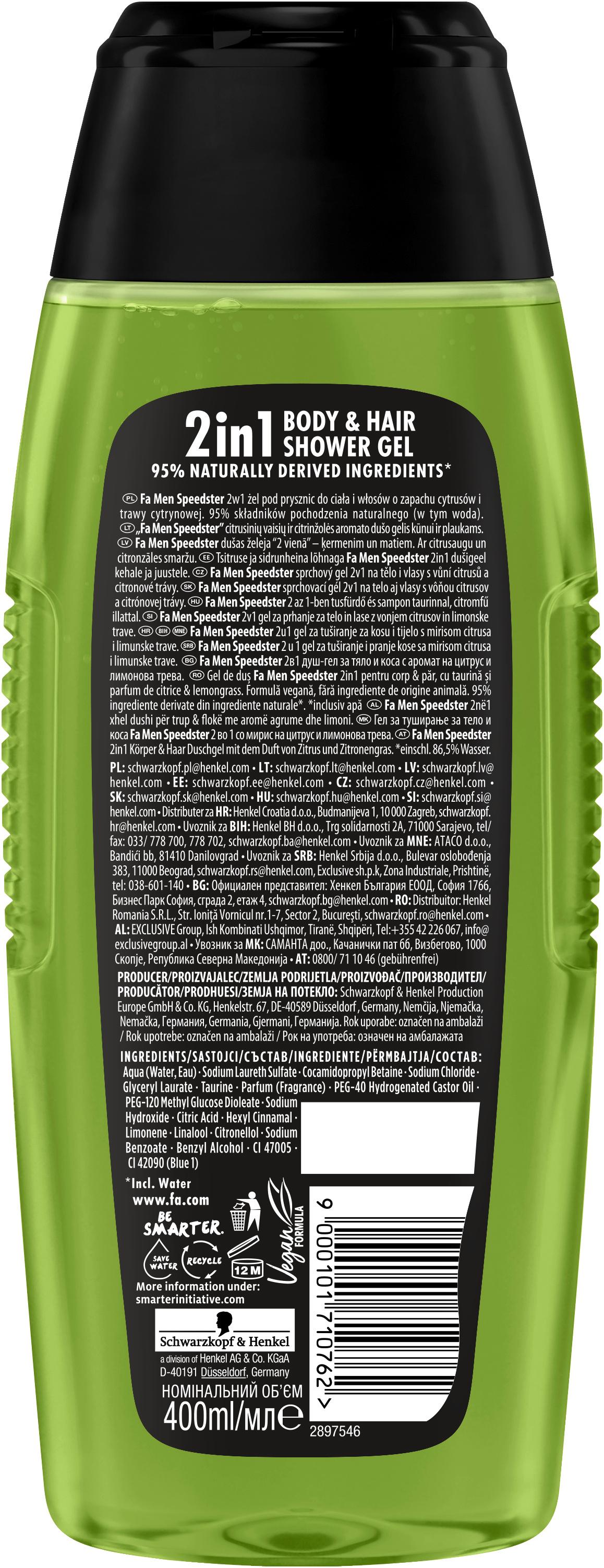 Produktbild FA Duschgel Men Speedster 2 von 2