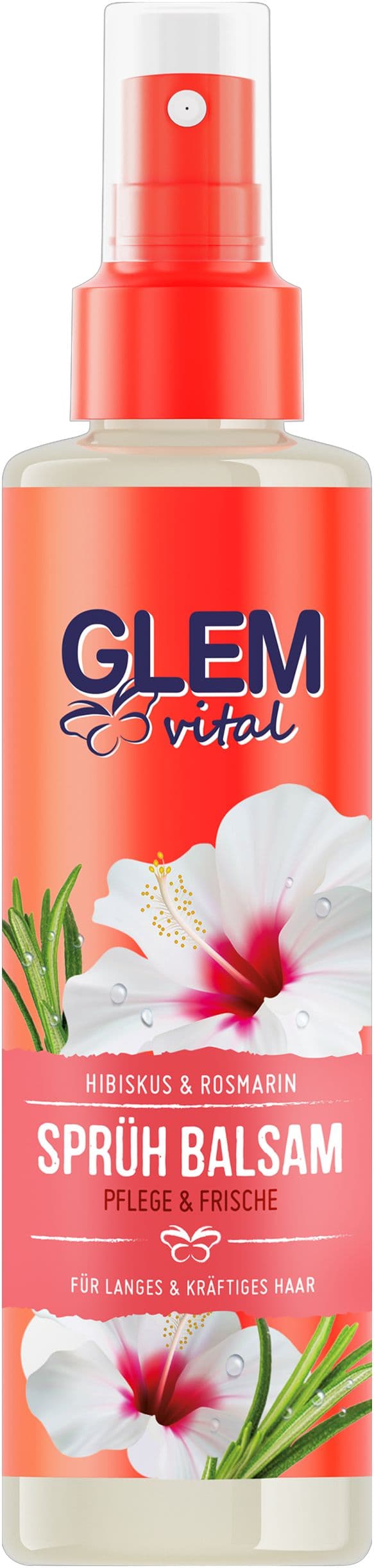 Schwarzkopf GLEM vital Langhaar Sprüh-Balsam Hibiskus & Rosmarin
