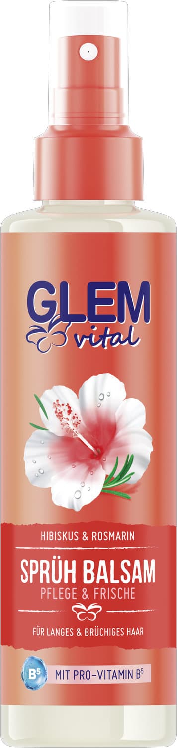 Glem Vital Langhaar Sprühbalsam Hibiskus & Rosmarin
