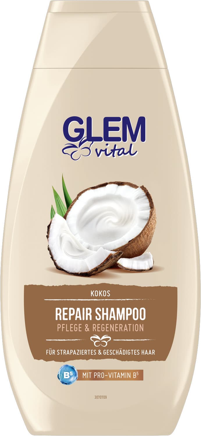 Schwarzkopf GLEM vital Repair Shampoo Kokos