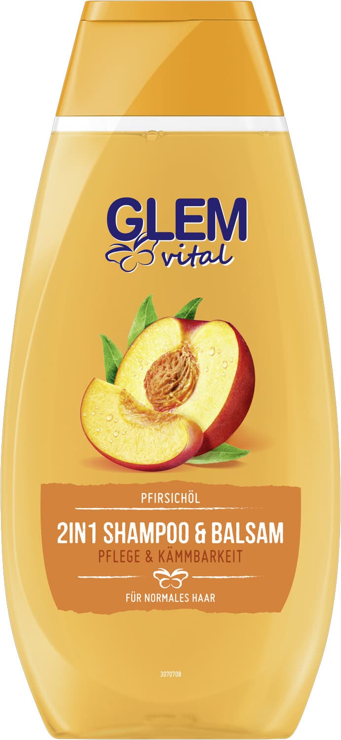 Glem Vital 2in1 Shampoo & Balsam Pfirsichöl