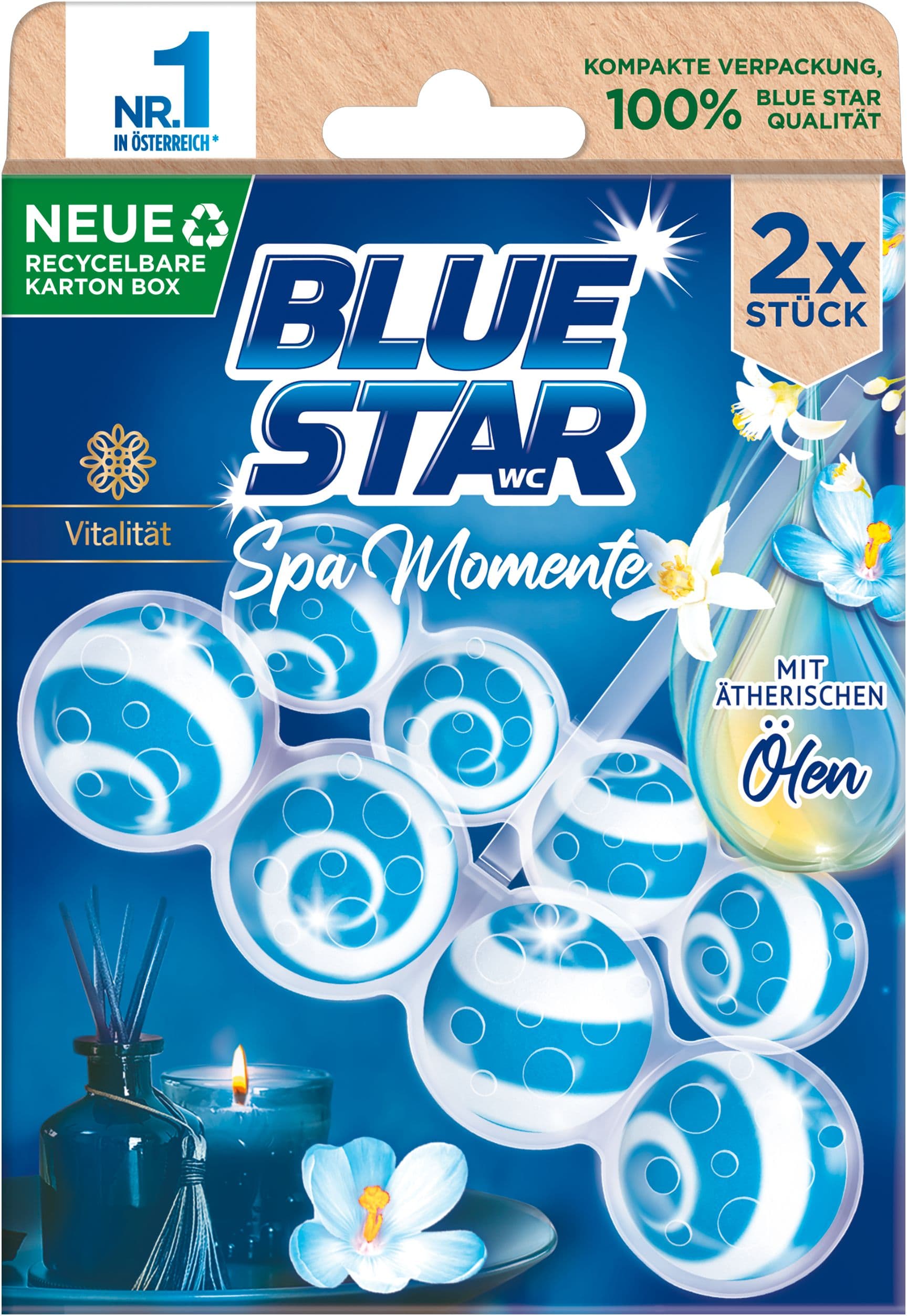 Blue Star WC-Steine Spa Momente Vitalität