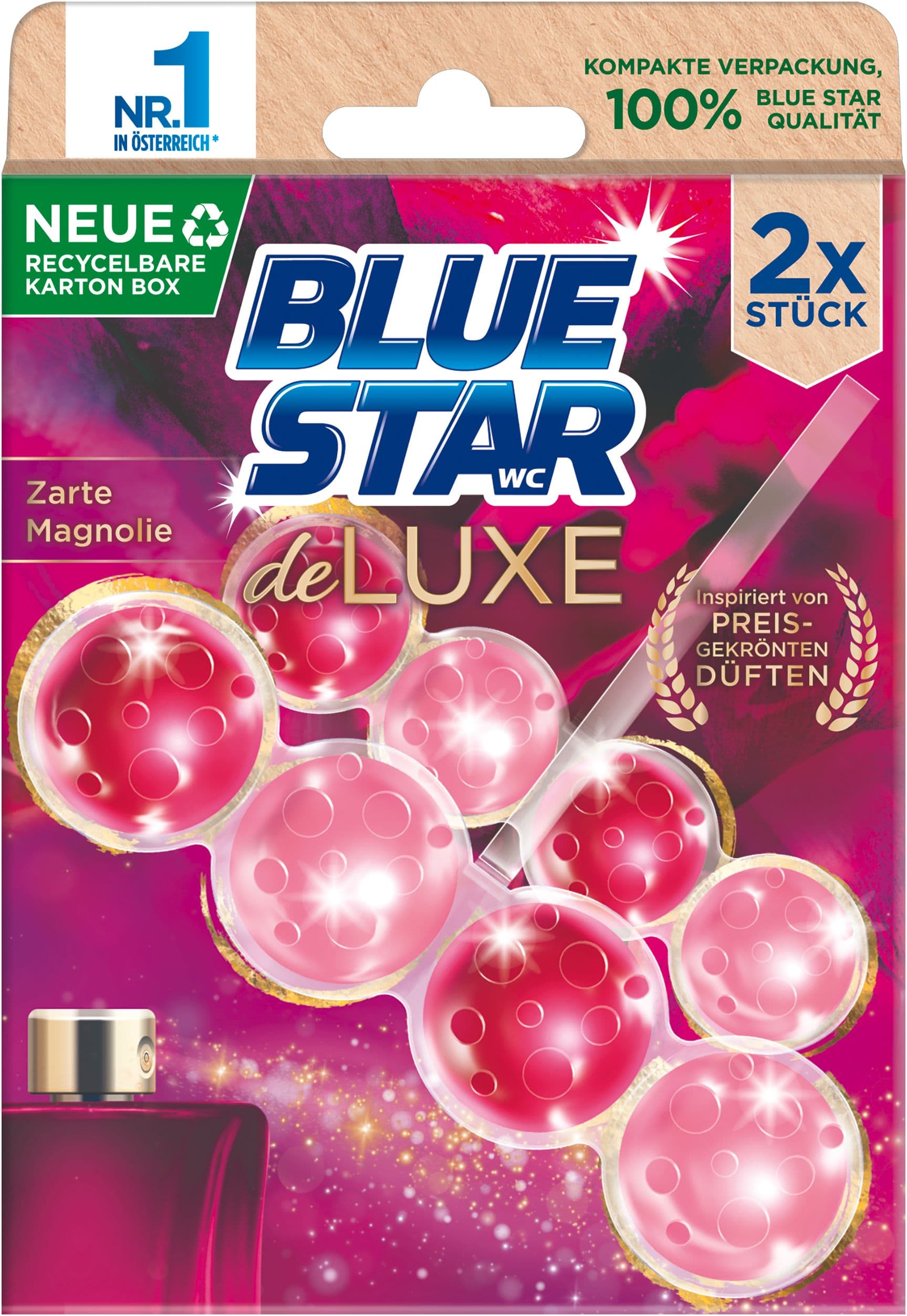 Blue Star WC-Steine DeLuxe Zarte Magnolie
