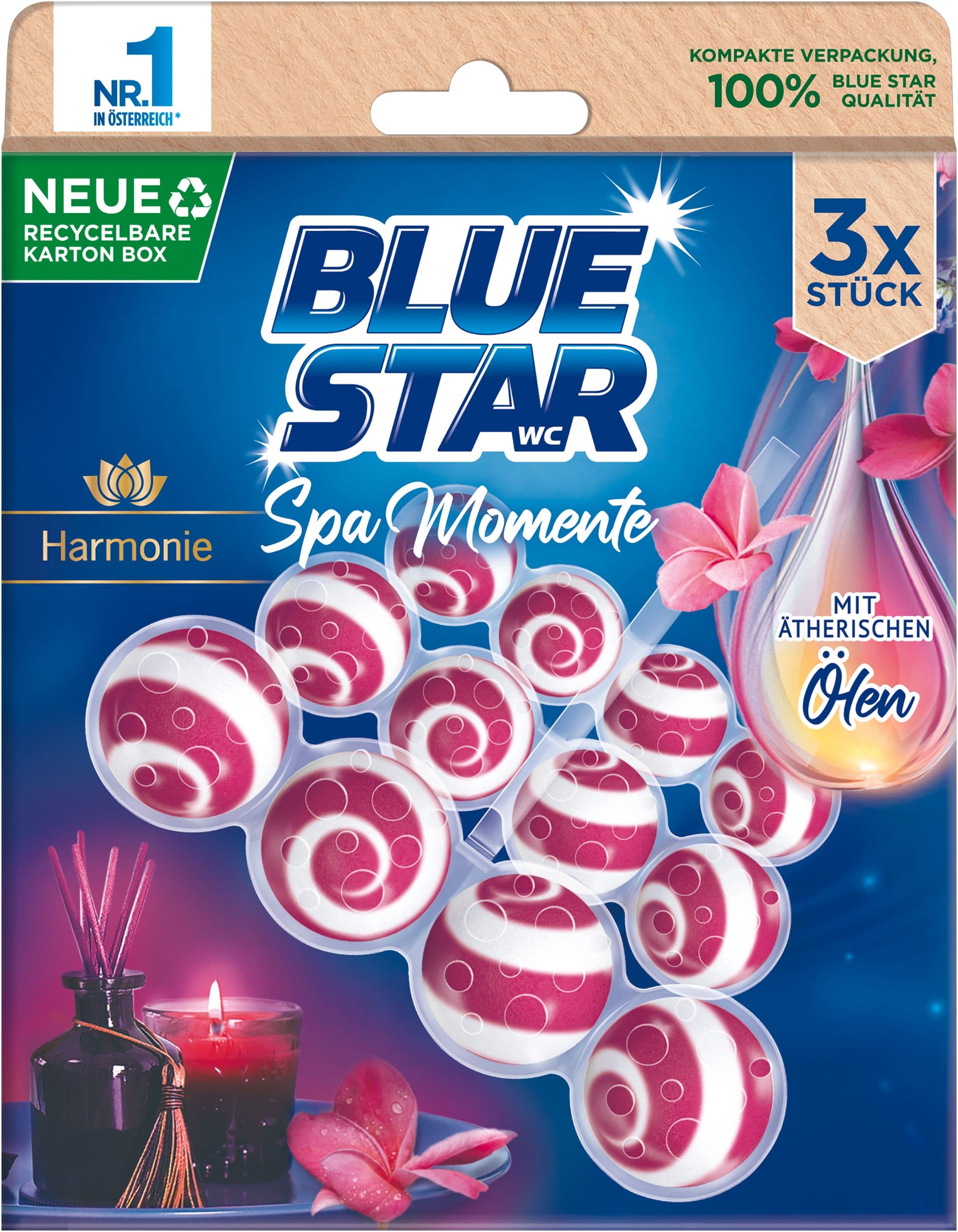 Blue Star WC-Steine Spa Momente Harmonie