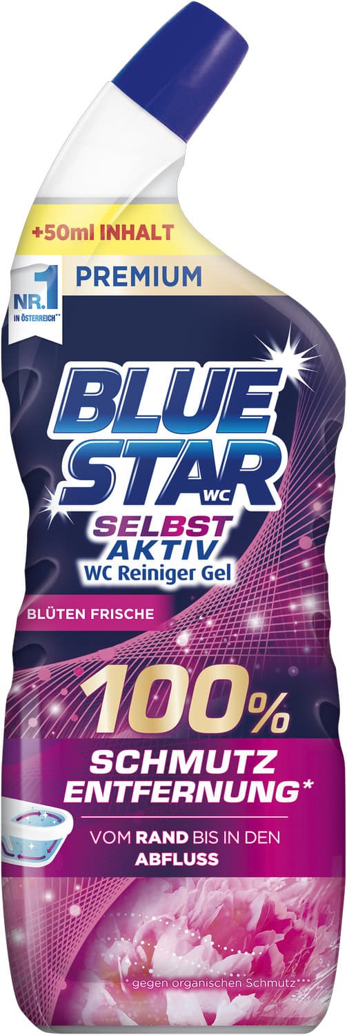 Blue Star WC-Reiniger Aktiv Gel Blütenfrische