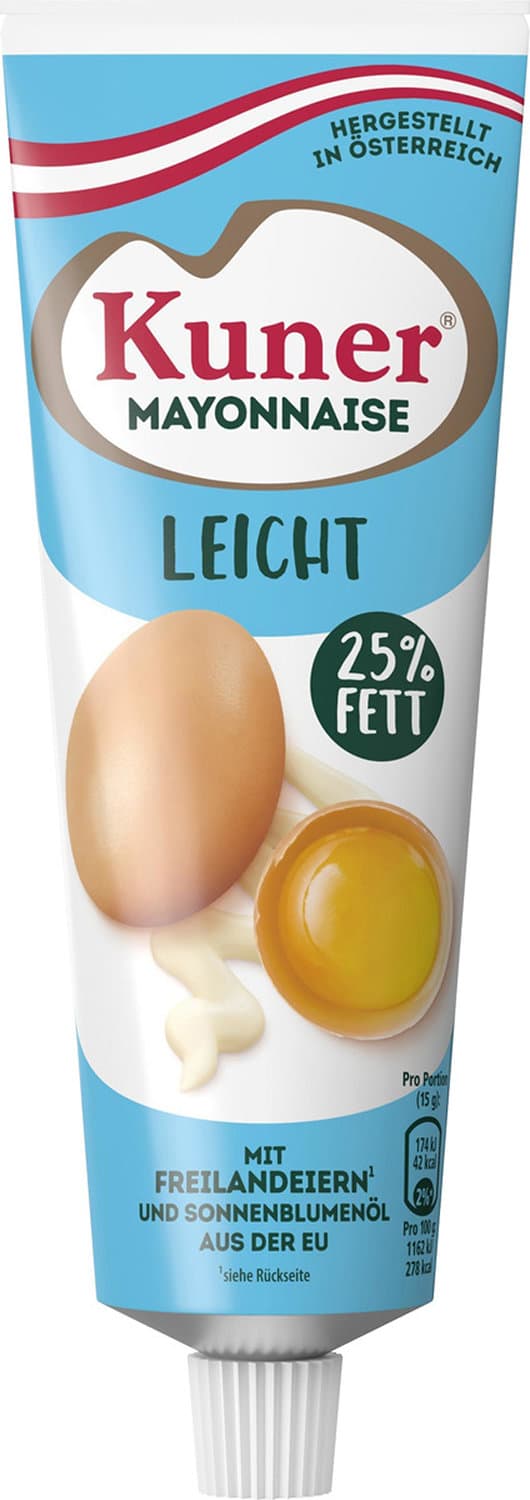 Kuner Mayonnaise Leicht 25% Fett