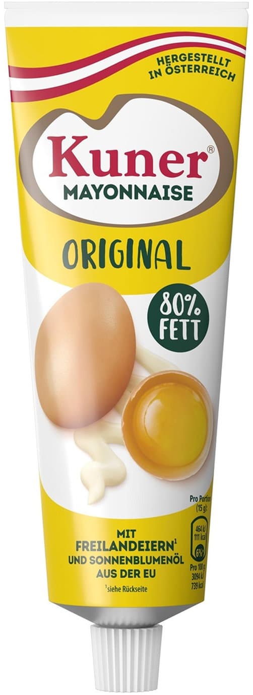 Kuner Mayonnaise Original 80% Fett