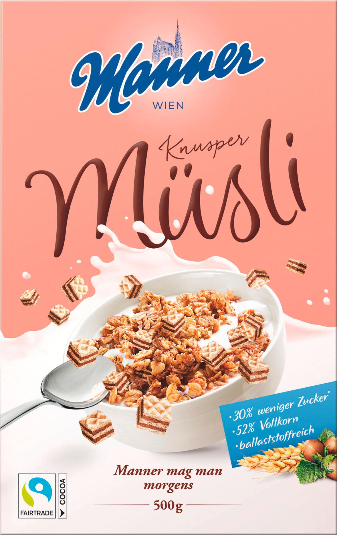 Manner Knusper Müsli