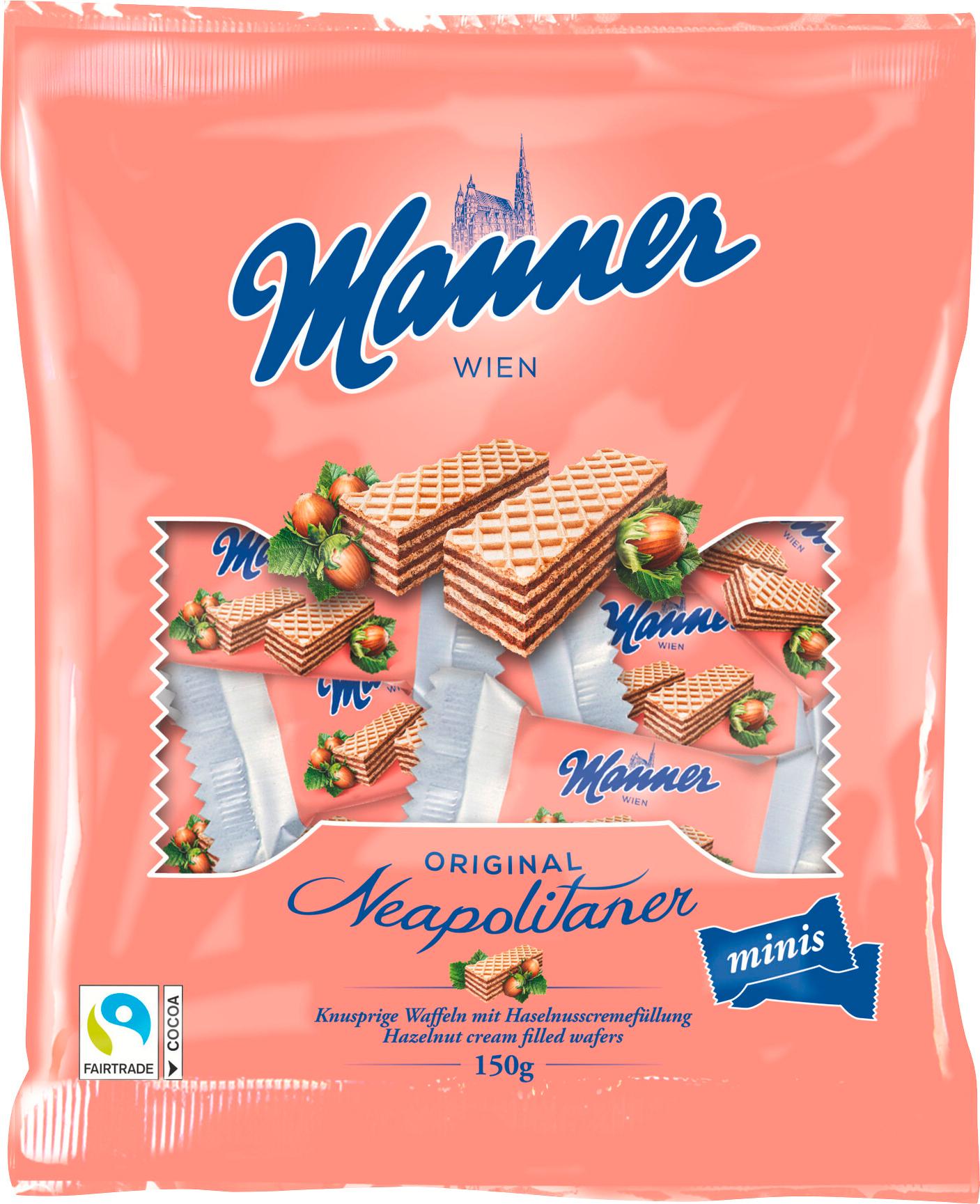 Manner Original Neapolitaner Waffeln Minis