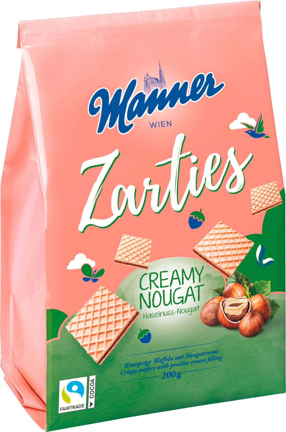Produktbild Manner Zarties Creamy Nougat 2 von 2