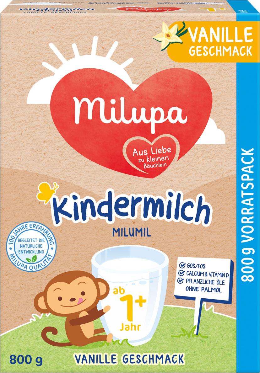Milumil Kindermilch mit Vanille Geschmack 1+ ab 1 Jahr