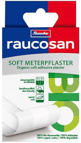 raucosan Meterpflaster Soft Bio 10x6cm