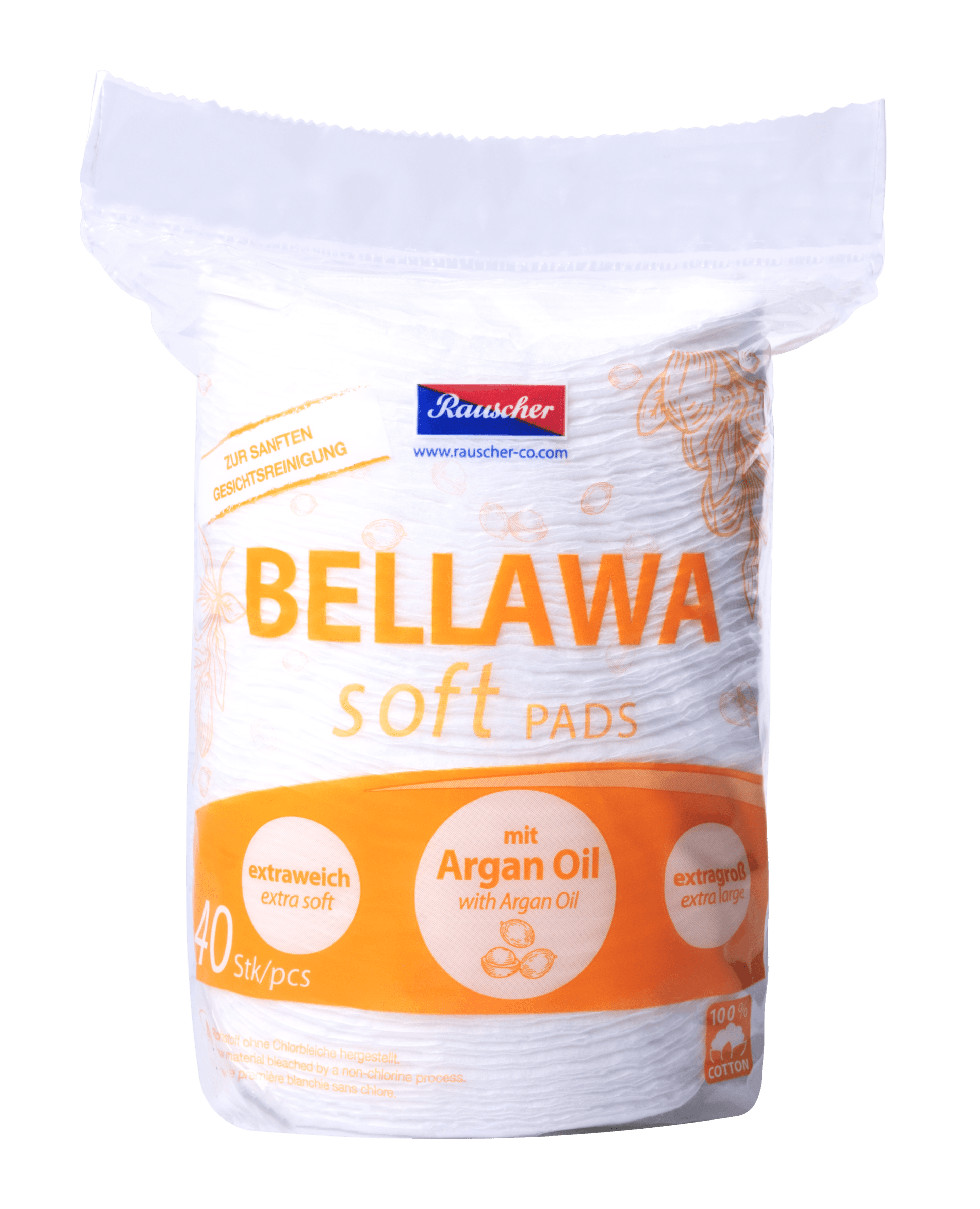 BELLAWA Wattepads mit Argan Öl