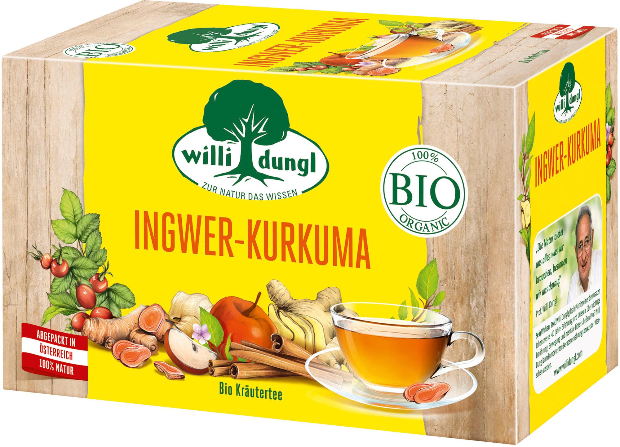WILLI DUNGL Tee Ingwer Kurkuma