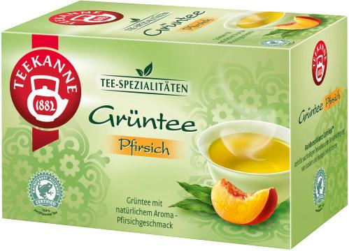 TEEKANNE Grüner Tee Pfirsich
