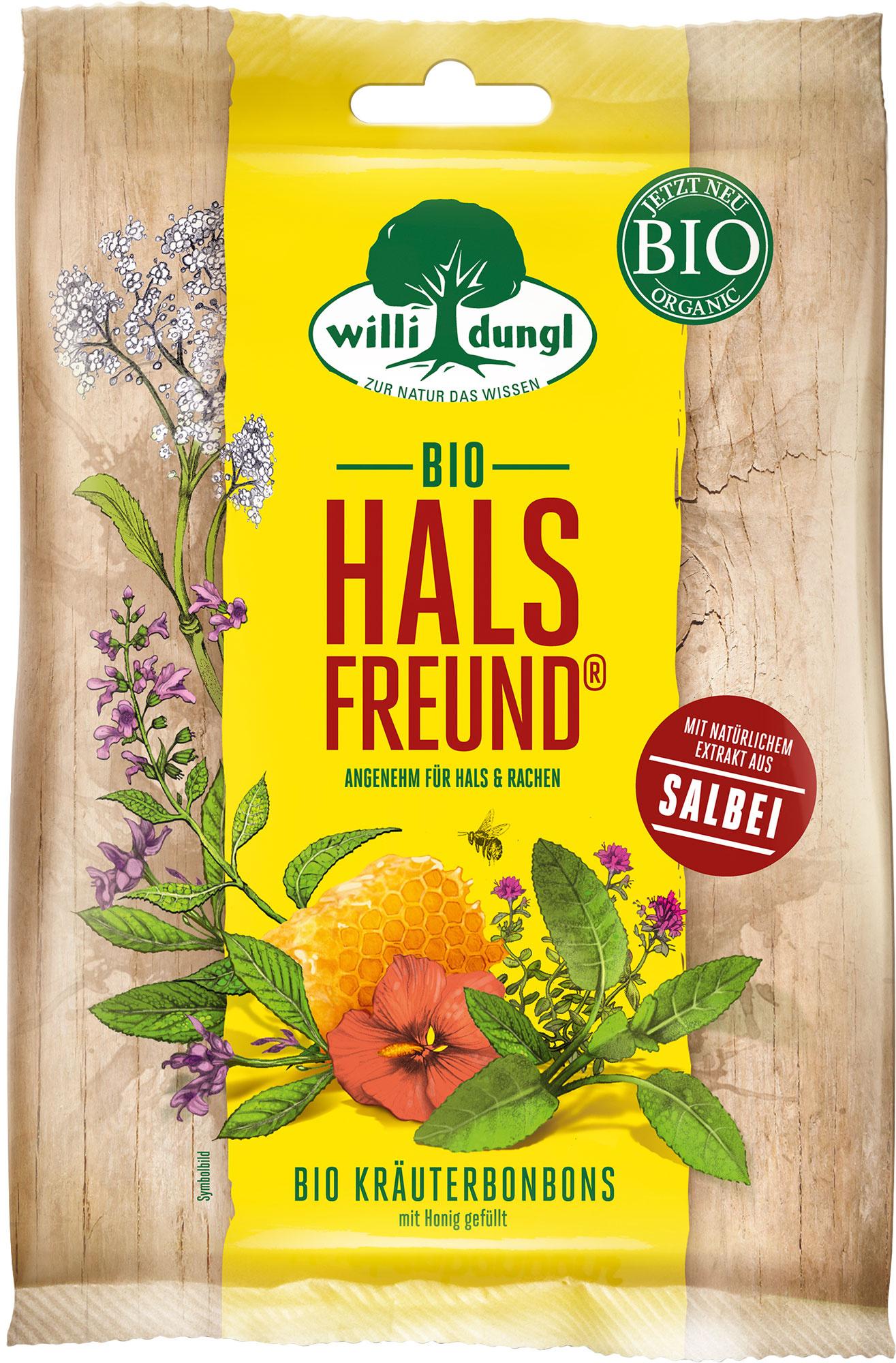 WILLI DUNGL Bio-Bonbons Halsfreund