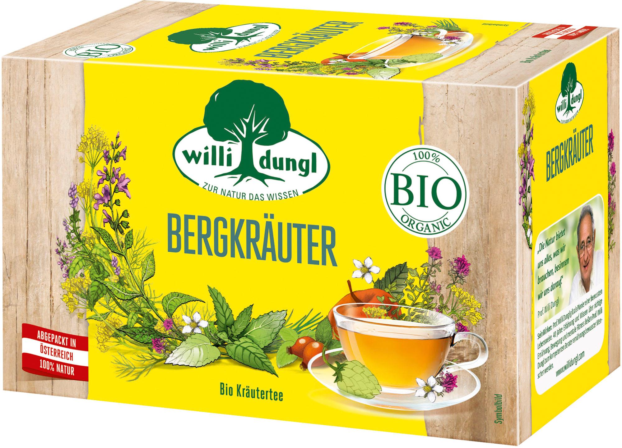 WILLI DUNGL Tee Bergkräuter